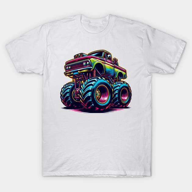 Monster Truck T-Shirt by Vehicles-Art